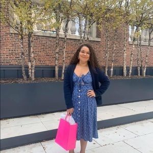 Navy Summer Dress - Worn Once